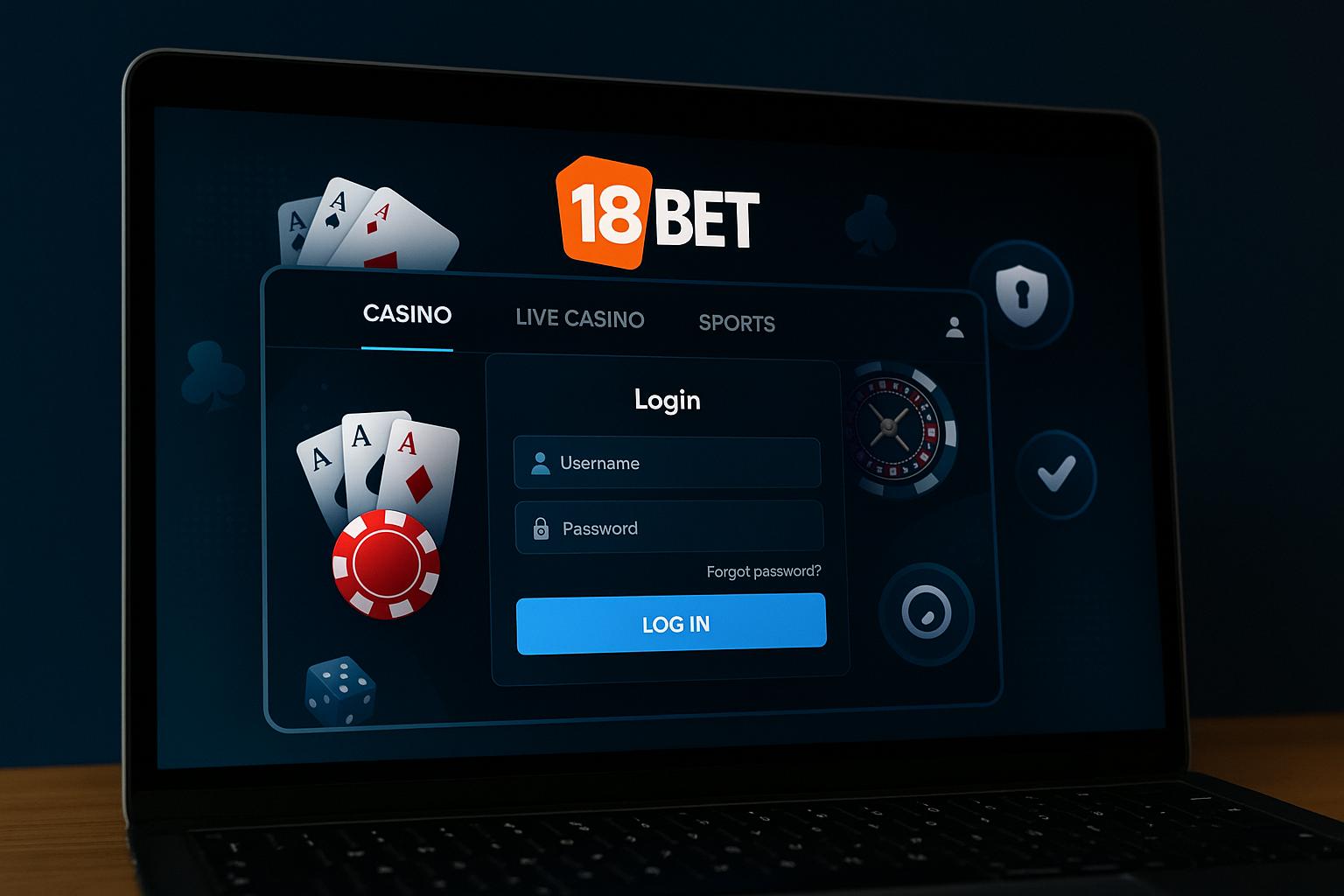 Login no Cassino 18BET